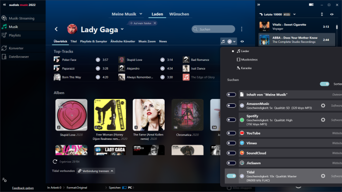 audials Music 2022 Tidal audials Music 2022 Tidal